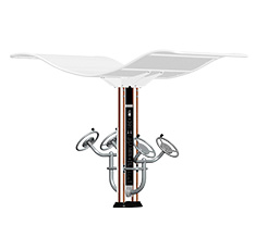 双柱坐推器(图2)